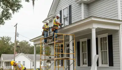 Vinyl siding installation in Shreveport, LA for a home exterior upgrade
