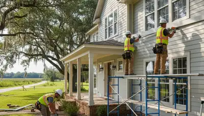 Vinyl siding installation in Shreveport, LA for a home exterior upgrade