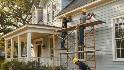 Vinyl siding installation in Shreveport, LA for a professional home exterior upgrade