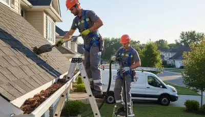 Professional gutter cleaning service in Shreveport, LA to prevent overflow and water damage