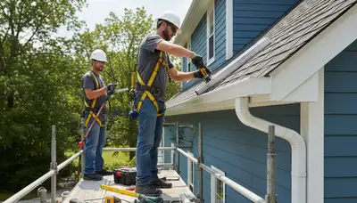Shreveport, LA gutter repair service for leaking and sagging gutters on local homes