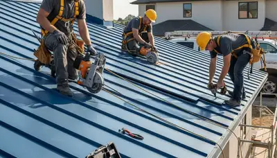 Metal roofing installation in Shreveport, LA by FX Remodeling & Exteriors