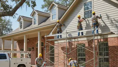 Vinyl siding installation in Shreveport, LA for a local home exterior upgrade
