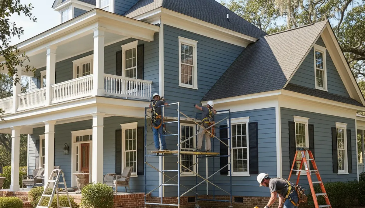 Vinyl siding installation in Shreveport, LA for a professional home exterior upgrade