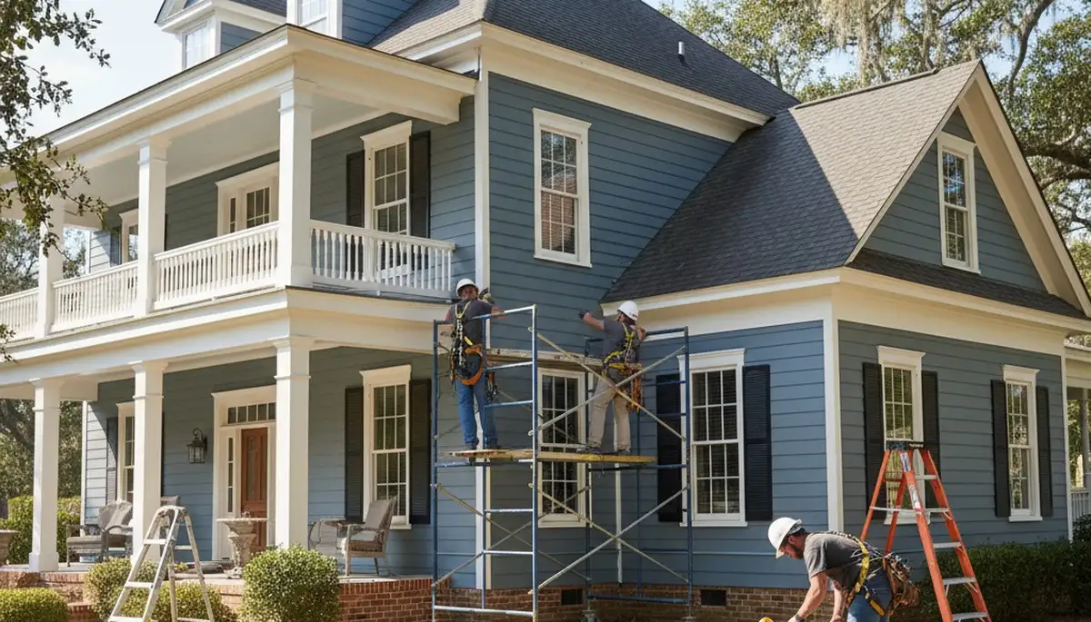 Vinyl siding installation in Shreveport, LA for a professional home exterior upgrade