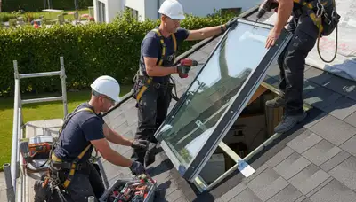 Skylight installation in Shreveport, LA by FX Remodeling & Exteriors for brighter, energy-efficient interiors