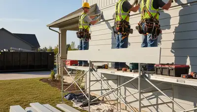 Shreveport, LA vinyl siding installation by FX Remodeling & Exteriors on a residential home