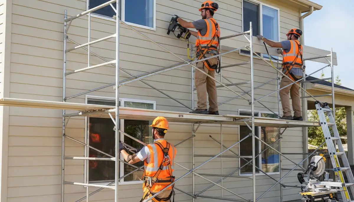 Shreveport, LA vinyl siding installation by FX Remodeling & Exteriors on a residential home