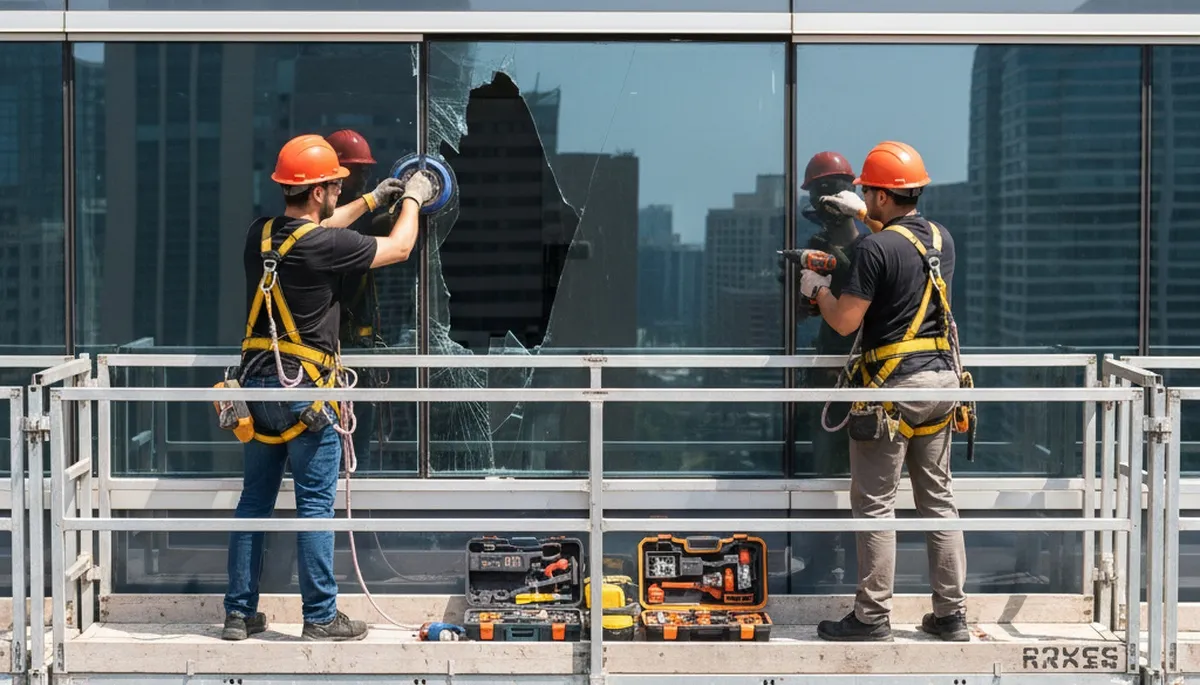 Shreveport, LA siding and window repair by FX Remodeling & Exteriors for cracked glass and damaged frames